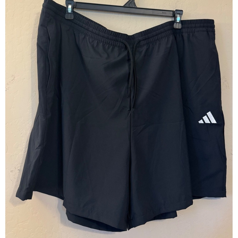 Adidas Chelsea Shorts Men 4XL Black Athletic Training JF1117 Regular Fit NEW